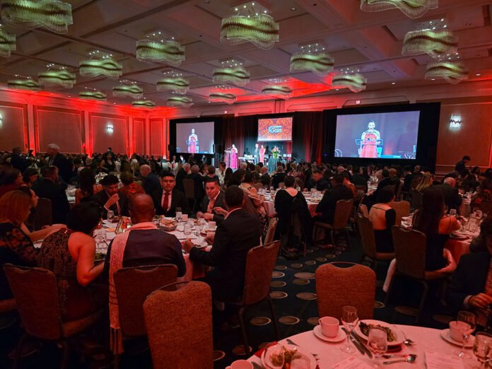 Guests attending the MAPS 2026 Annual Awards Gala celebrating Portuguese-speaking communities in Massachusetts