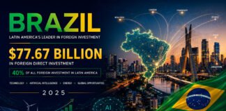 Brazil Attracts $77.6 Billion in Foreign Investment, Leading Latin America Brazil Attracts $77.6 Billion in Foreign Investment, Leading Latin America